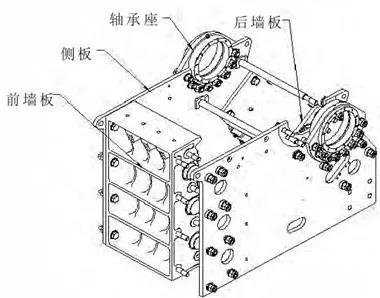 顎式破碎機(jī)組合機(jī)架